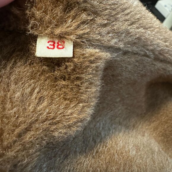 Vintage Bert Paley Tan Suede Men's Jacket - Size 38 - Picture 10 of 12